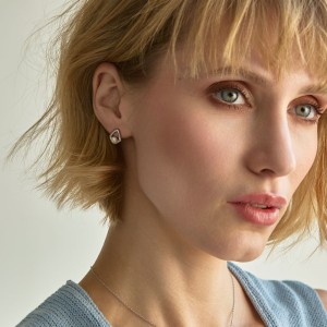 Cercei argint cu perle naturale albe DiAmanti SK24212E_W-G (Argint 925‰ 2,3 g.)